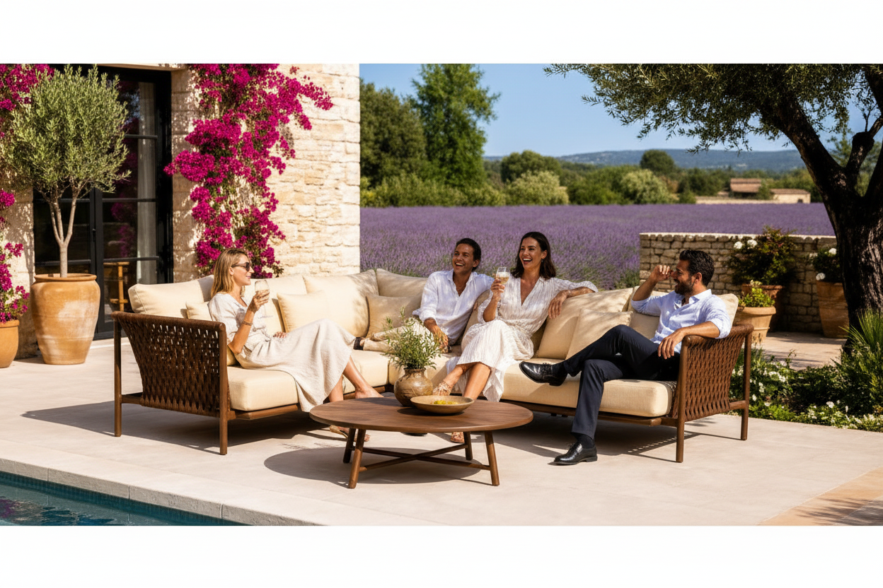 Salon de Jardin MATERA – Ensemble Outdoor Premium