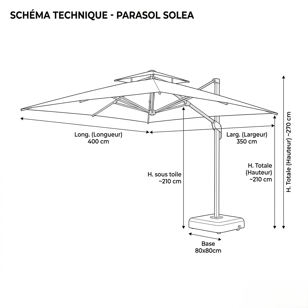 Parasol SOLEA