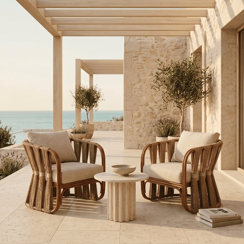 Fauteuil SABLIER Tressé