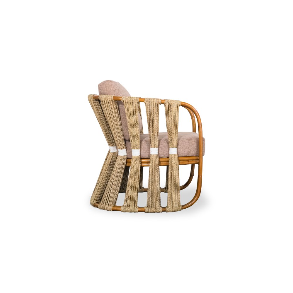 Fauteuil SABLIER Tressé